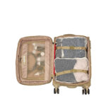 Maleta Chica de Cabina 20 plg Textil color Beige - Imagen 2