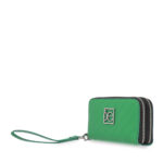Cartera Grande Cierre Doble con Maneral color Verde - Imagen 3