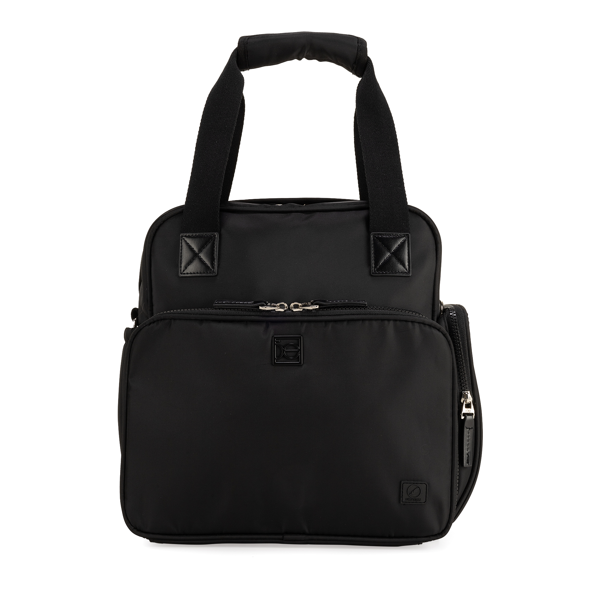 R4BLO25998NEG_1.jpg Pañalera Mochila Mediana con Accesorios colos Negro - Imagen 1