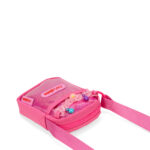 Bolsa Crossbody Vertical Para Niña Detalle Cadena color Rosa - Imagen 3